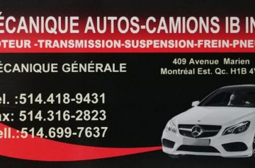 MÉCANIQUE AUTOS CAMIONS IB Inc.