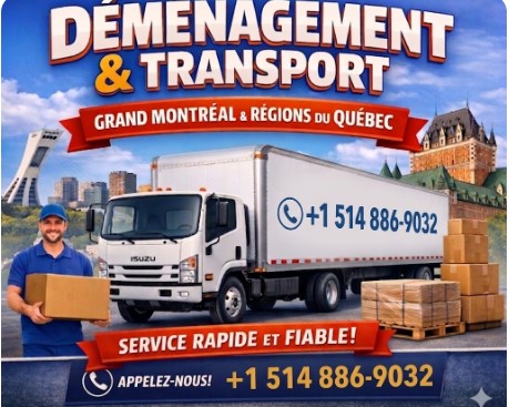 DÉMÉNAGEMENT & TRANSPORT