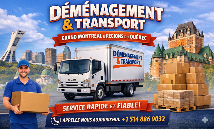 DÉMÉNAGEMENT ET TRAN...